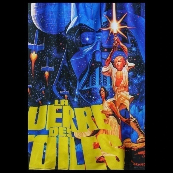 NWT! Star Wars Tank Style Top‎ French La Guerre Des Etoiles - Picture 4 of 5